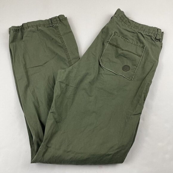 Columbia Convert Hiking Pants Women’s 10 Roll Tab Straight Leg Cotton Light - Picture 1 of 14